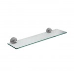 Elle Collection Stainless Steel Glass Shelf